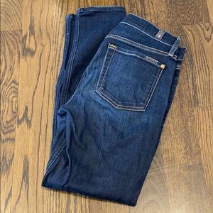 7 jeans - the mid rise ankle skinny